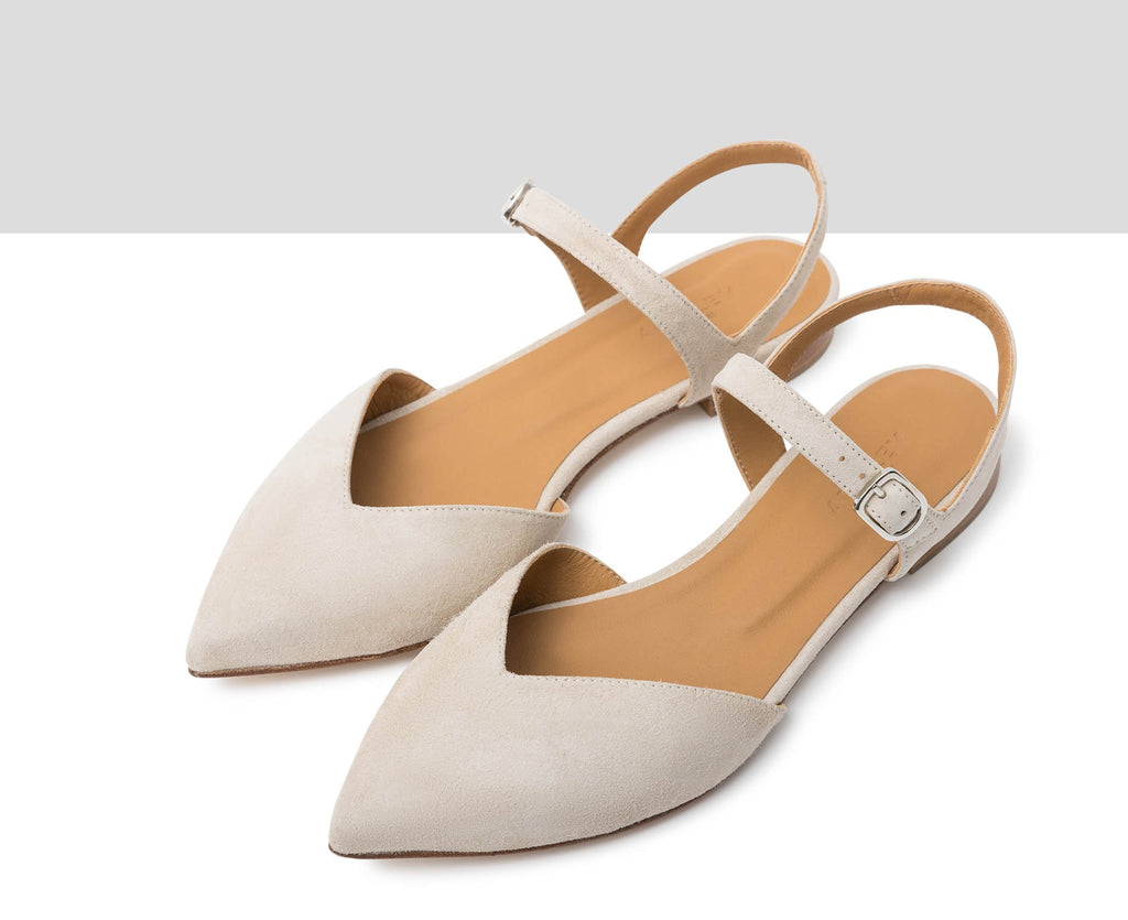 Zapato de mujer en piel con tacón bajo. Judy