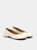 Scarpa da donna in pelle con tacco basso. Marlen