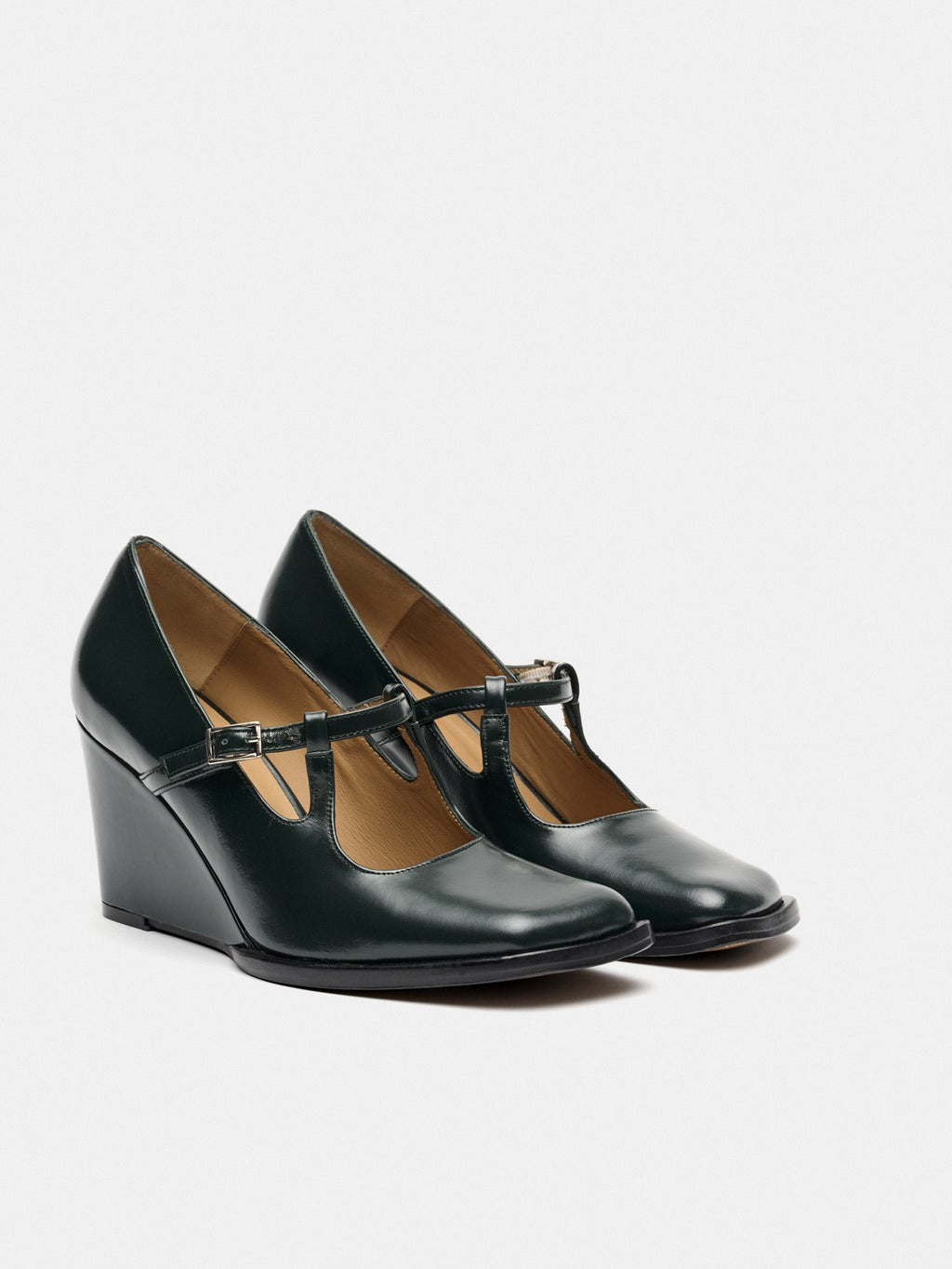Scarpa da donna in pelle con tacco alto. Marie