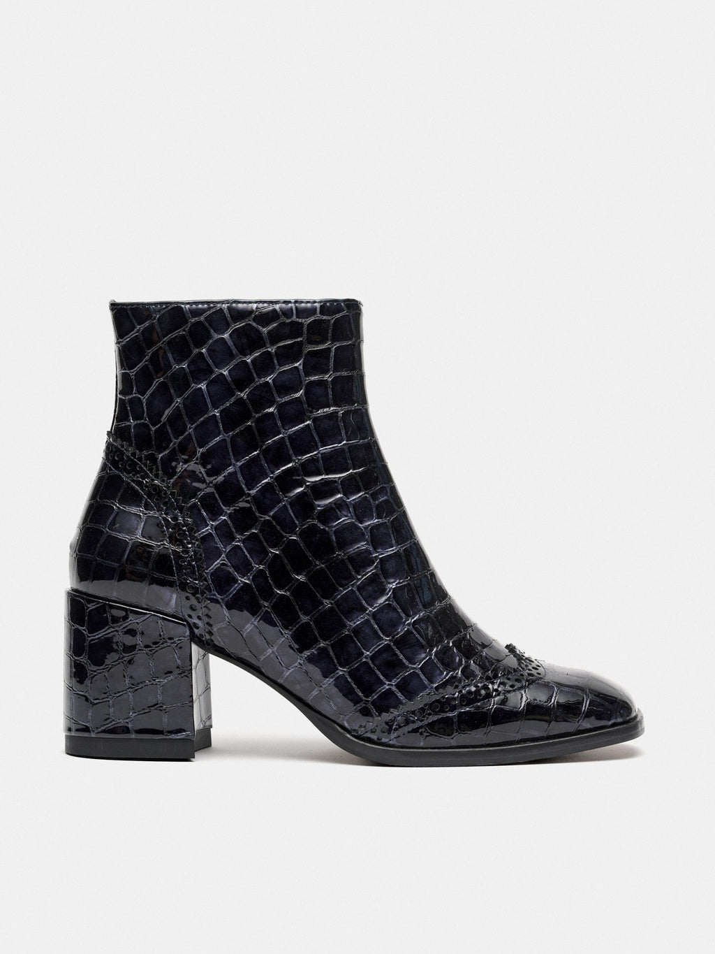 Stivaletti da donna in pelle con tacco medio. Marilu