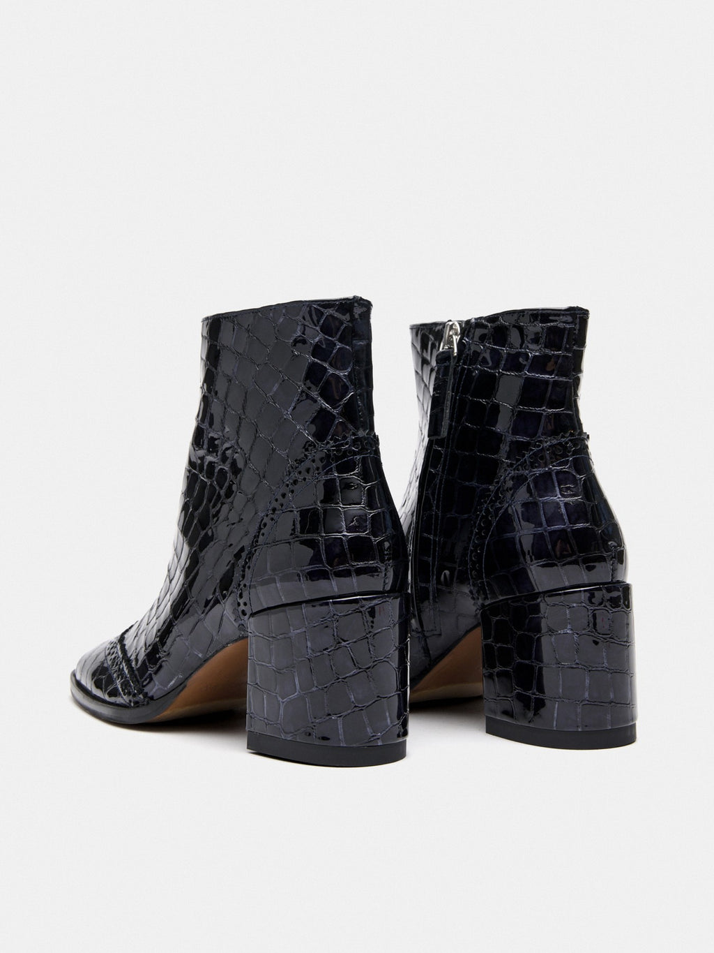 Stivaletti da donna in pelle con tacco medio. Marilu