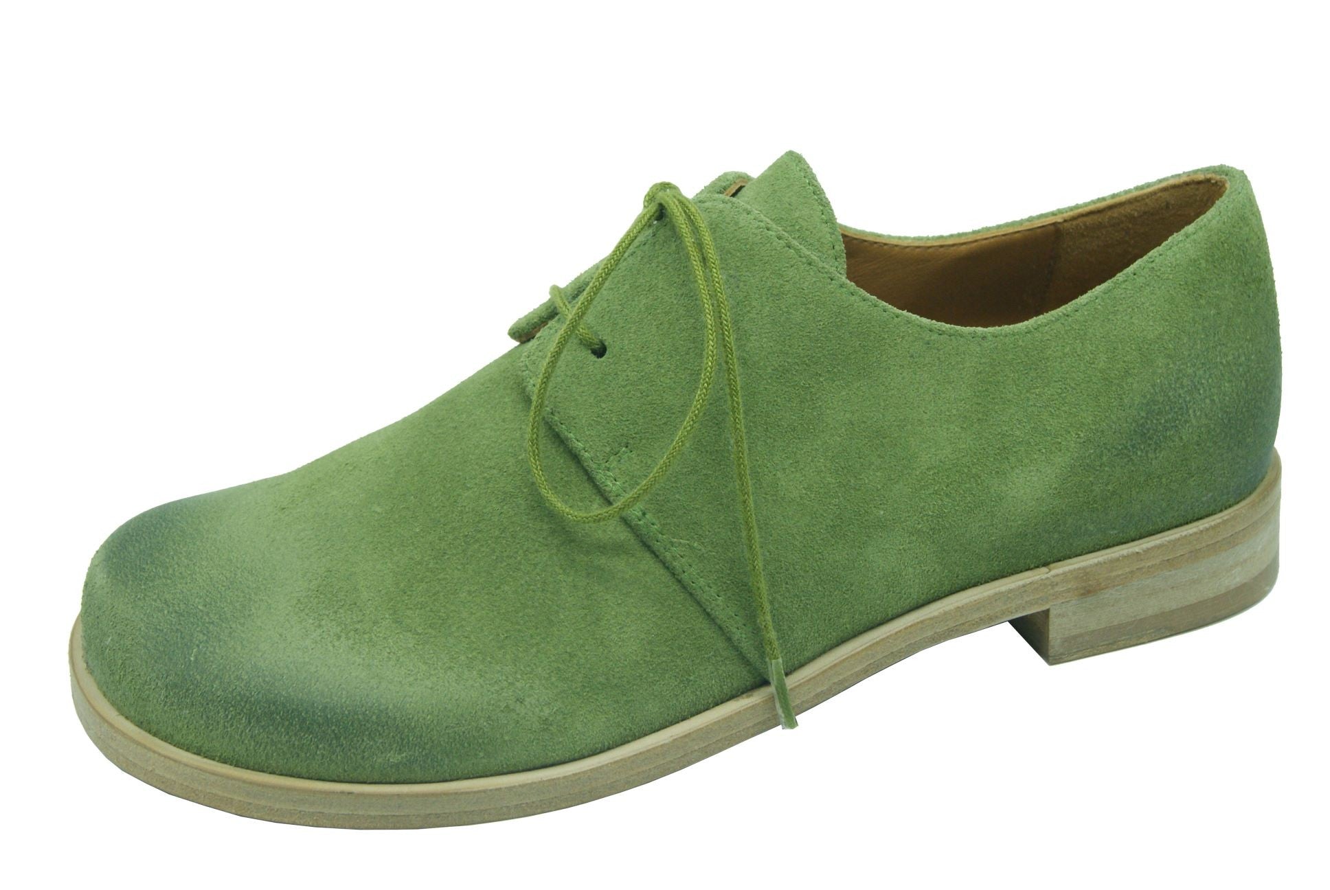 light green dress shoes women Yvonne Light Green Suede Shoes for women by Age of Innocence