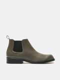 Women's leather ankle boots with a mid-heel. Oyuki