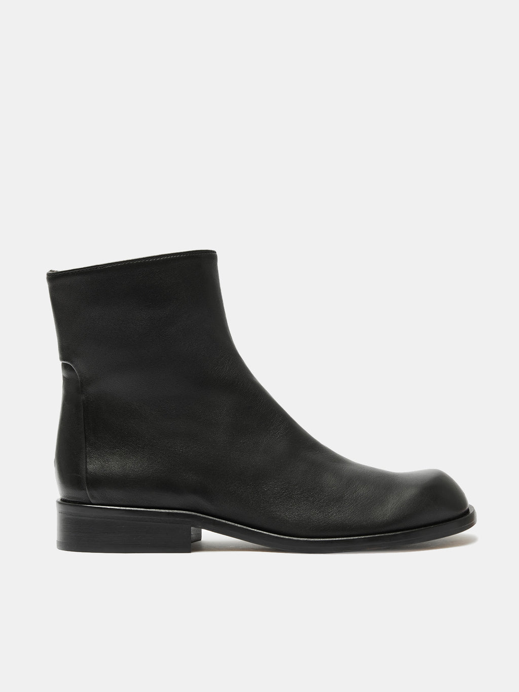 Stivaletti da donna in pelle con tacco basso. Otile