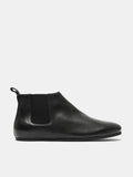 Women's leather ankle boots with a mid-heel. Miho