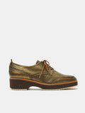Scarpa da donna in pelle con tacco basso. Orbea