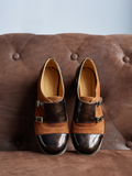 Zapato de mujer en piel con tacón bajo. Orli